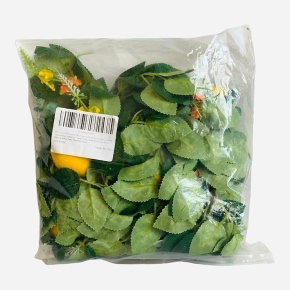 Lemon Garland Spring Lemon Vines Garland Door Wreath Home Party Wedding Decor - Picture 6 of 7